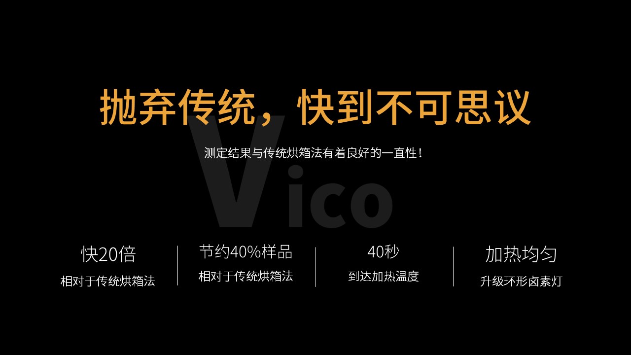 维科美拓VM-S系列卤素水分仪新品发布会